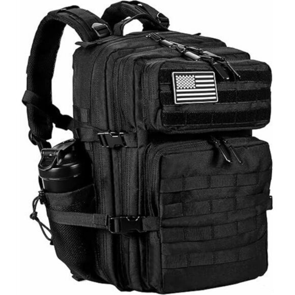 LHI Tactical Backpack 45L Military Molle Hiking Camping Survival Rucksack - Picture 7 of 7